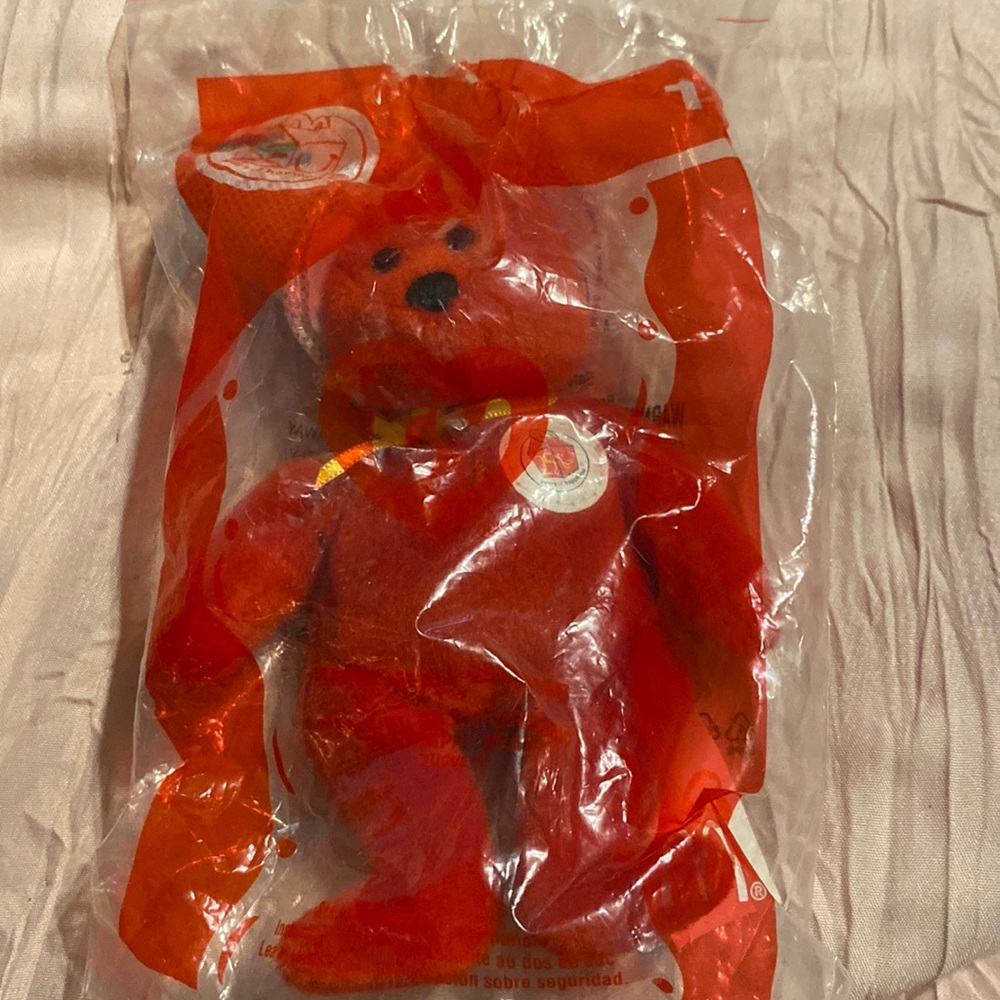 2004 McDonald’s 25 years of happiness ty bear